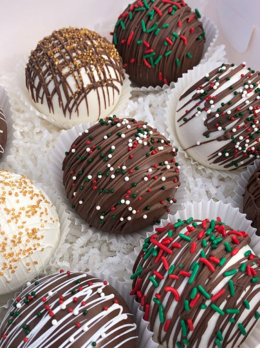 Christmas Hot Chocolate Bombs