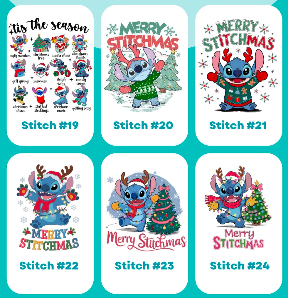 NAVIDAD  CON STITCH